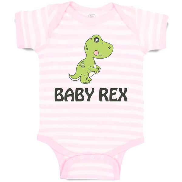 Baby Clothes Baby Rex Dinosaurus Dino T- Rex Baby Bodysuits Boy & Girl Cotton