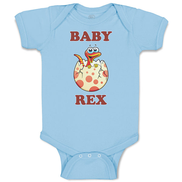 Baby Clothes Baby Rex Dinosaurus Dino Trex Baby Bodysuits Boy & Girl Cotton