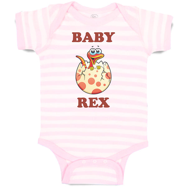 Baby Clothes Baby Rex Dinosaurus Dino Trex Baby Bodysuits Boy & Girl Cotton