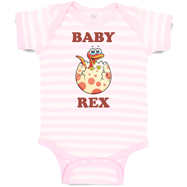 Baby Clothes Baby Rex Dinosaurus Dino Trex Baby Bodysuits Boy & Girl Cotton