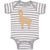Baby Clothes Image of A Llama Funny Humor Baby Bodysuits Boy & Girl Cotton