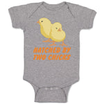 Baby Clothes Hatched by 2 Chicks Gay Lgbtq Style B Baby Bodysuits Cotton