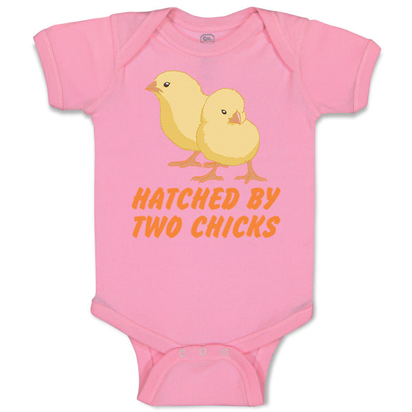 Baby Clothes Hatched by 2 Chicks Gay Lgbtq Style B Baby Bodysuits Cotton