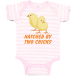 Baby Clothes Hatched by 2 Chicks Gay Lgbtq Style B Baby Bodysuits Cotton