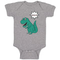 Baby Clothes Rawr Dinosaur Dinosaurus Dino Trex Baby Bodysuits Boy & Girl Cotton