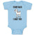 Baby Clothes Stand Back I Goat This Funny Farm Baby Bodysuits Boy & Girl Cotton