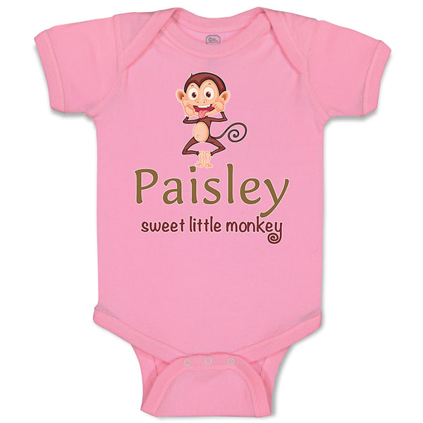 Paisley Sweet Little Monkey Zoo Funny