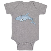 Baby Clothes Shark Ocean Sea Life Baby Bodysuits Boy & Girl Cotton