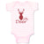 Baby Clothes Oh Deer Animals Woodland Baby Bodysuits Boy & Girl Cotton