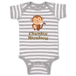 Baby Clothes Chunky Monkey Animals Zoo Baby Bodysuits Boy & Girl Cotton