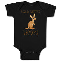 Baby Clothes I'M A Little Roo Safari Baby Bodysuits Boy & Girl Cotton