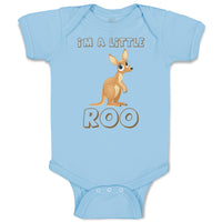 Baby Clothes I'M A Little Roo Safari Baby Bodysuits Boy & Girl Cotton