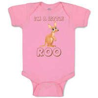 Baby Clothes I'M A Little Roo Safari Baby Bodysuits Boy & Girl Cotton