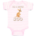 Baby Clothes I'M A Little Roo Safari Baby Bodysuits Boy & Girl Cotton