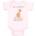 Baby Clothes I'M A Little Roo Safari Baby Bodysuits Boy & Girl Cotton