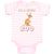 Baby Clothes I'M A Little Roo Safari Baby Bodysuits Boy & Girl Cotton