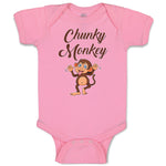Baby Clothes Chunky Monkey Safari Funny Baby Bodysuits Boy & Girl Cotton