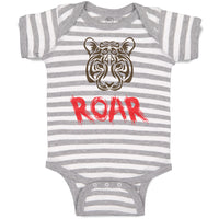 Baby Clothes Roar Dino Dinosaur Safari Baby Bodysuits Boy & Girl Cotton