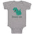 Baby Clothes Shine on Animals Dinosaurs Baby Bodysuits Boy & Girl Cotton