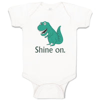 Baby Clothes Shine on Animals Dinosaurs Baby Bodysuits Boy & Girl Cotton