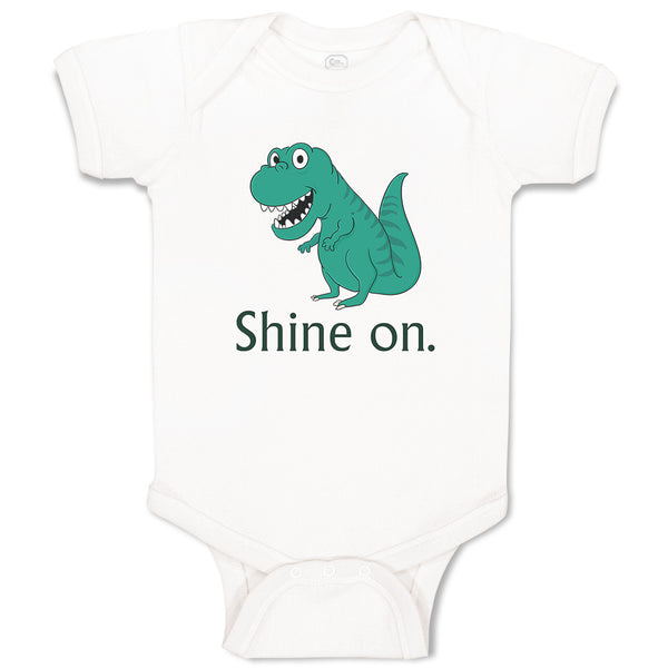 Baby Clothes Shine on Animals Dinosaurs Baby Bodysuits Boy & Girl Cotton