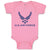 Baby Clothes U.S Air Force Baby Bodysuits Boy & Girl Newborn Clothes Cotton