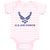 Baby Clothes U.S Air Force Baby Bodysuits Boy & Girl Newborn Clothes Cotton