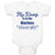 Baby Clothes My Daddy Is in The Marines "Hoorah" Baby Bodysuits Cotton