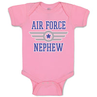 Baby Clothes Air Force Nephew Aunt Uncle Baby Bodysuits Boy & Girl Cotton