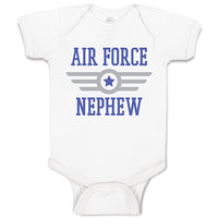 Baby Clothes Air Force Nephew Aunt Uncle Baby Bodysuits Boy & Girl Cotton