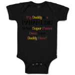 Baby Clothes Daddy Paramedic What Super Power Your Emt Baby Bodysuits Cotton