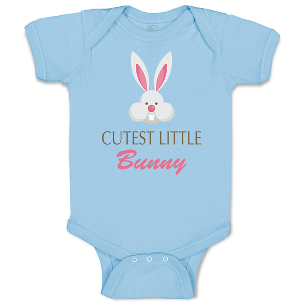 Baby Clothes Cutest Little Bunny Easter Baby Bodysuits Boy & Girl Cotton