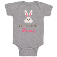 Baby Clothes Cutest Little Bunny Easter Baby Bodysuits Boy & Girl Cotton