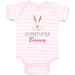 Baby Clothes Cutest Little Bunny Easter Baby Bodysuits Boy & Girl Cotton