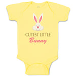 Baby Clothes Cutest Little Bunny Easter Baby Bodysuits Boy & Girl Cotton