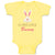 Baby Clothes Cutest Little Bunny Easter Baby Bodysuits Boy & Girl Cotton