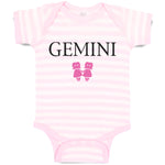 Baby Clothes Gemini Zodiac Baby Bodysuits Boy & Girl Newborn Clothes Cotton