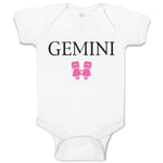 Baby Clothes Gemini Zodiac Baby Bodysuits Boy & Girl Newborn Clothes Cotton