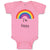 Baby Clothes I'M Happy Rainbow Funny Humor Baby Bodysuits Boy & Girl Cotton