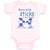 Baby Clothes Born with Sticks in My Hands Drummer Funny Humor Baby Bodysuits