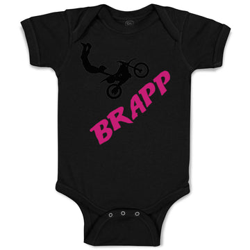 Baby Clothes Brapp Motocross Baby Bodysuits Boy & Girl Newborn Clothes Cotton