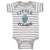 Baby Clothes Little Zombie Baby Funny & Novelty Novelty Baby Bodysuits Cotton