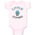 Baby Clothes Little Zombie Baby Funny & Novelty Novelty Baby Bodysuits Cotton