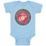 Baby Clothes Department Navy Us Marine Corp Baby Bodysuits Boy & Girl Cotton