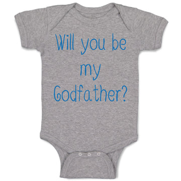 Baby Clothes Will You Be My Godfather Pregnancy Baby Announcement Baby Bodysuits