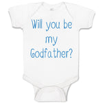 Baby Clothes Will You Be My Godfather Pregnancy Baby Announcement Baby Bodysuits