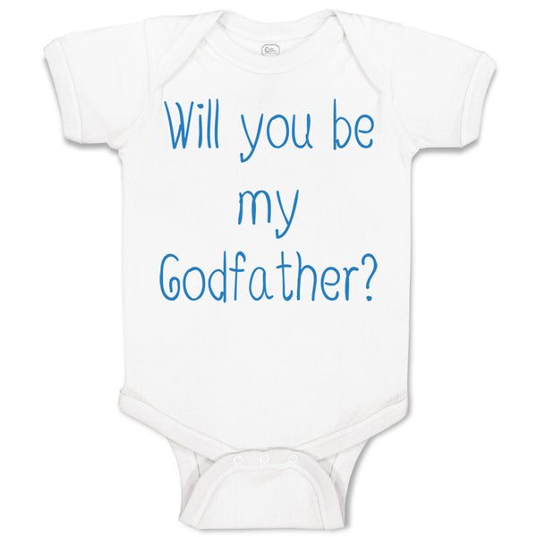 Baby Clothes Will You Be My Godfather Pregnancy Baby Announcement Baby Bodysuits