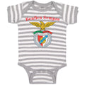 Baby Clothes Benfica Sempre Always Beneficial Baby Bodysuits Boy & Girl Cotton