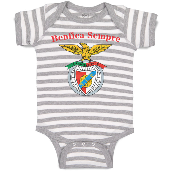 Baby Clothes Benfica Sempre Always Beneficial Baby Bodysuits Boy & Girl Cotton