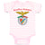 Baby Clothes Benfica Sempre Always Beneficial Baby Bodysuits Boy & Girl Cotton